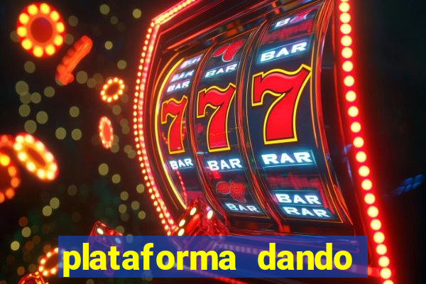 plataforma dando bonus de cadastro